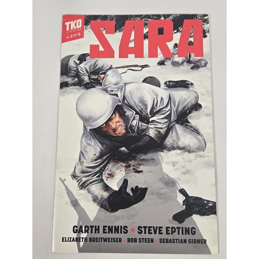 Sara #1-4 Comic Lot TKO Studios Garth Ennis Steve Epting WWII 4 Issue Set Sniper - Picture 4 of 12